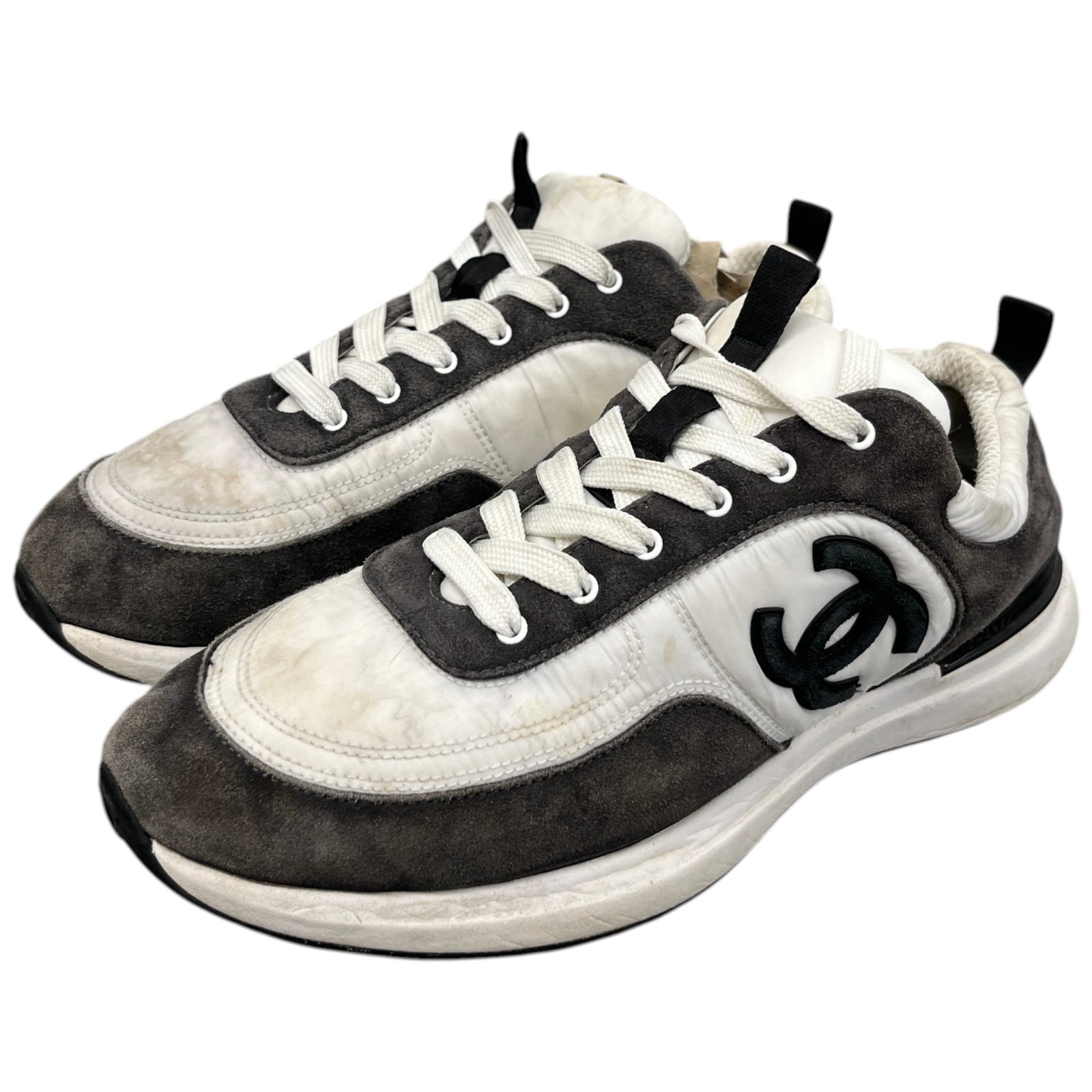 Men's Cc Runners Low Trainers White Size EU 42 / UK 8 - Photo 9