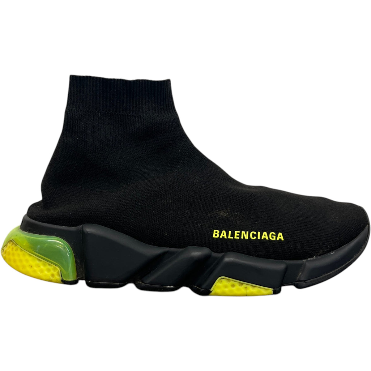 Men's Speed Sock High Trainers Black Size UK 9 / EU 43 - Photo 1
