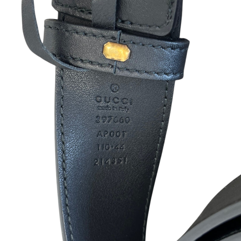Women's Gg Marmont Belt Black Size XL