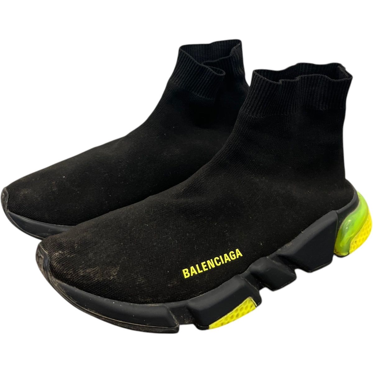 Men's Speed Sock High Trainers Black Size UK 9 / EU 43 - Photo 9