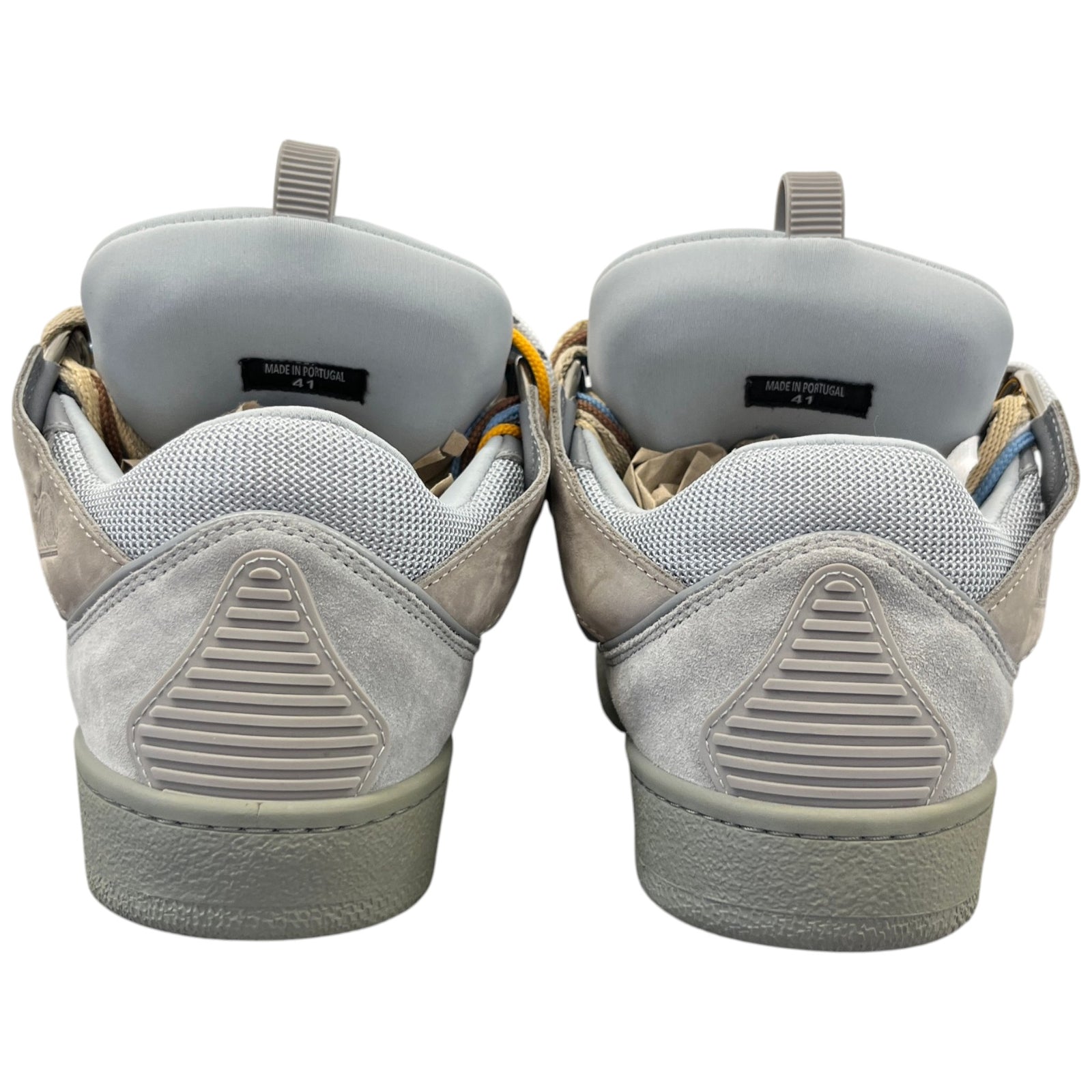 Men's Curb Low Trainers Grey Size EU 41 / UK 7 - Photo 7
