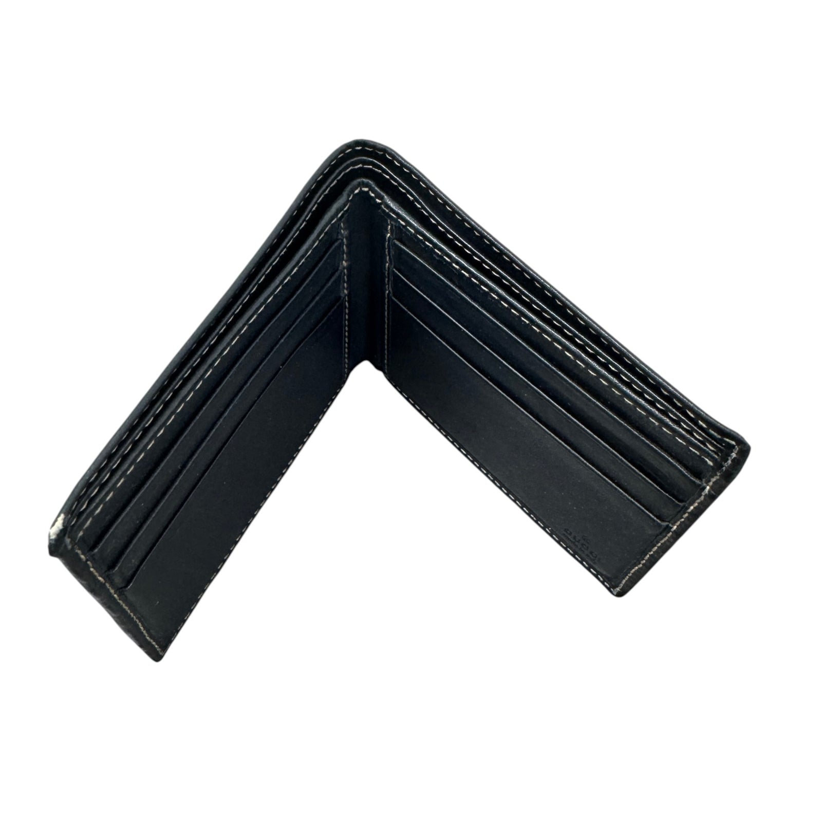 Men's GG Supreme Wallet Navy - Photo 7