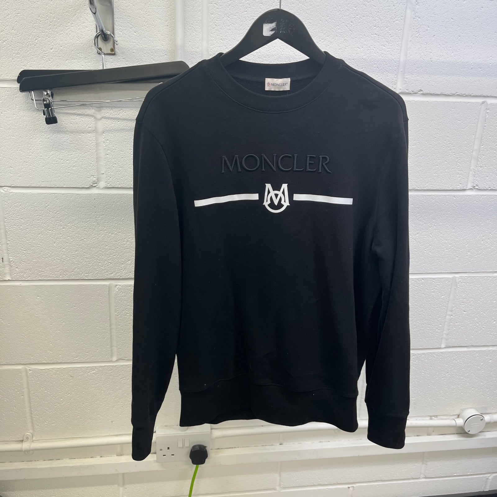Men's Felpa Sweatshirt Black Size M - Photo 7