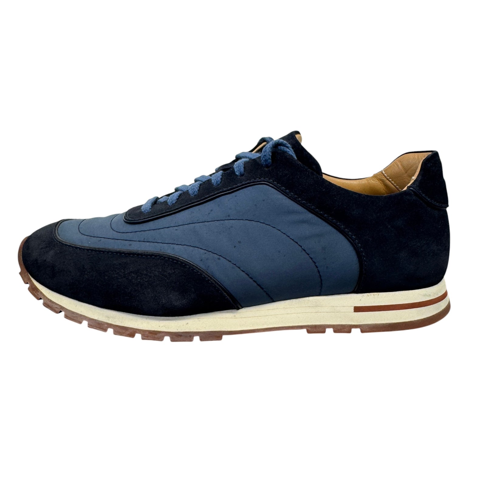 Men's Week End Walk Low Trainers Navy Size EU 41.5 / UK 7.5 - Photo 4