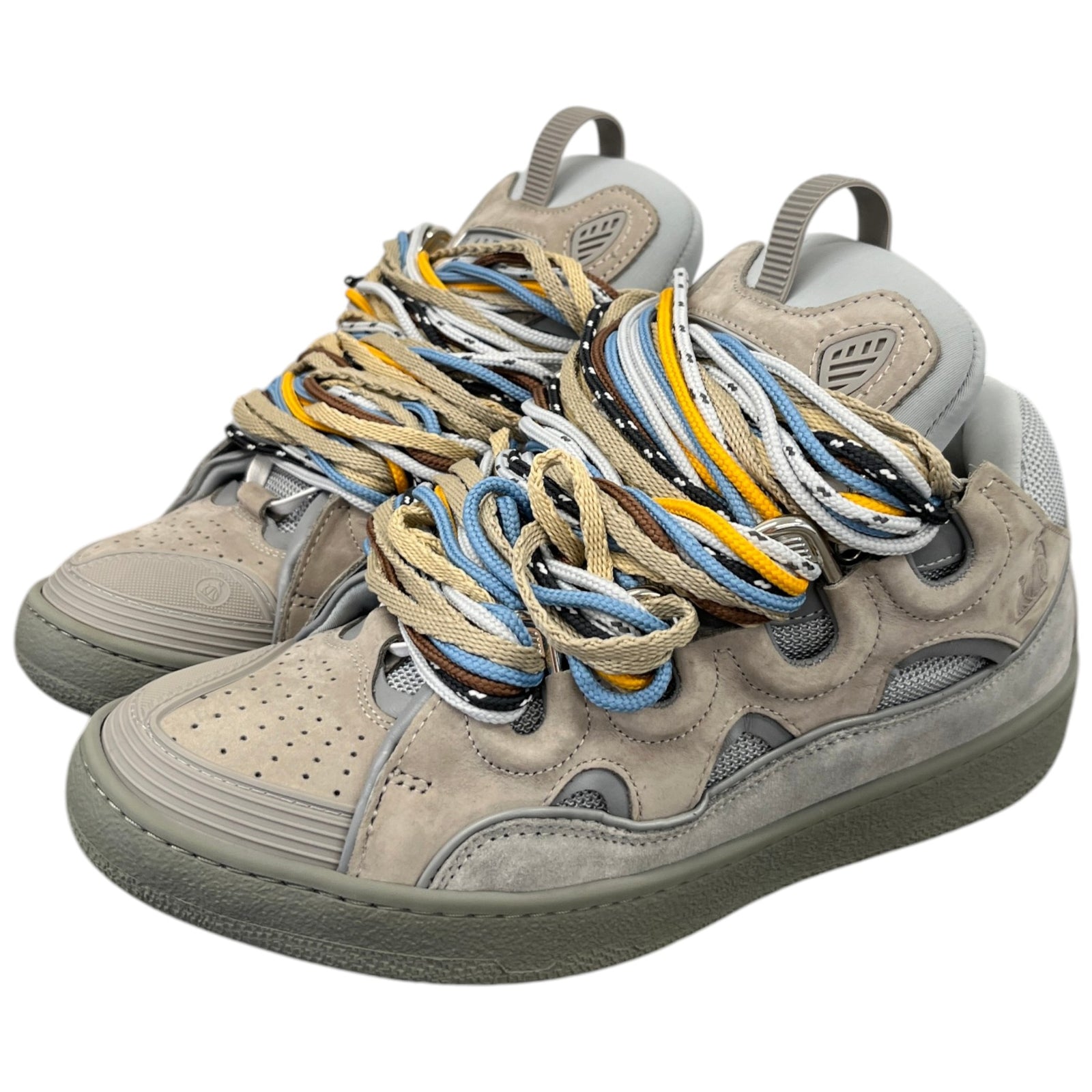 Men's Curb Low Trainers Grey Size EU 41 / UK 7 - Photo 9