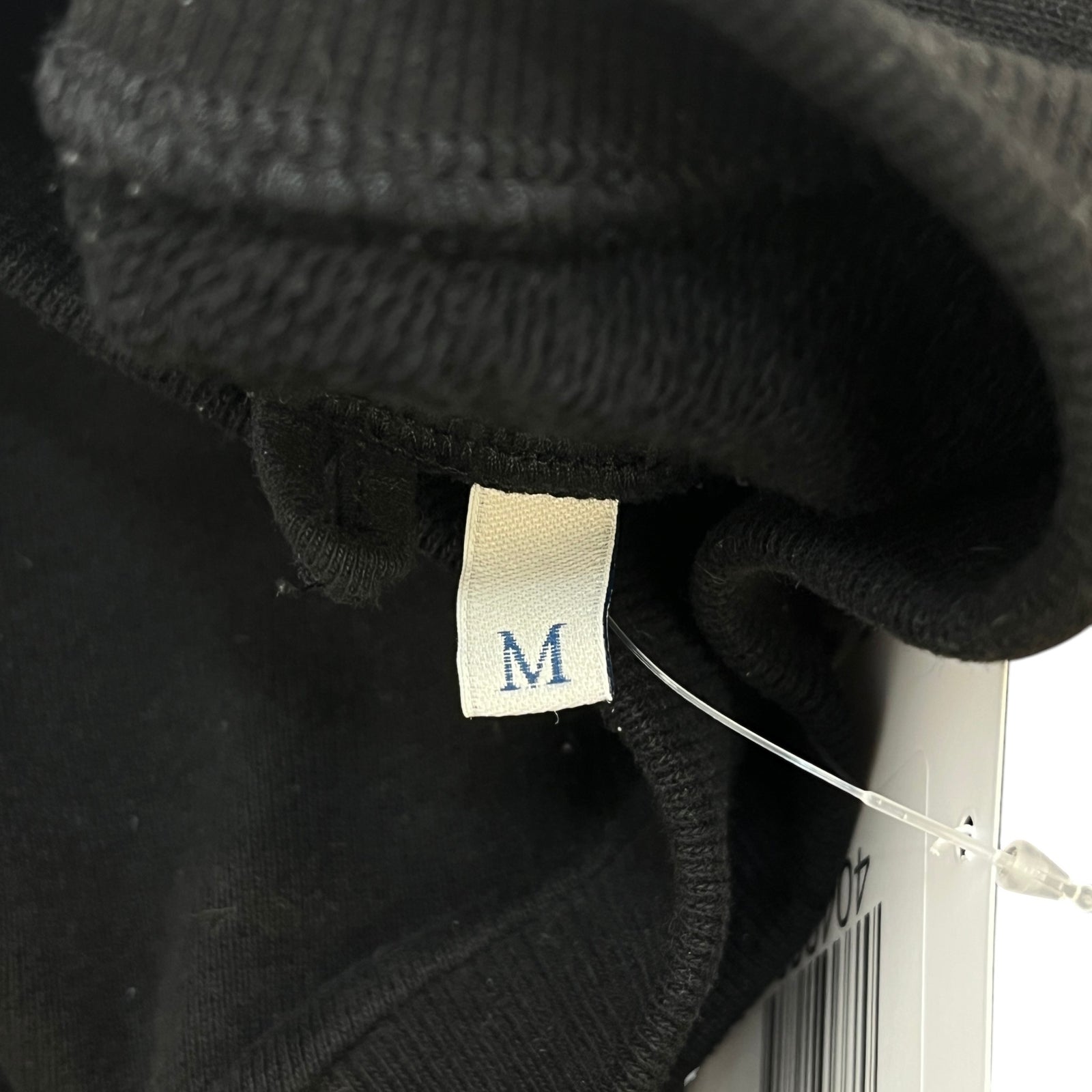Men's Felpa Sweatshirt Black Size M - Photo 5