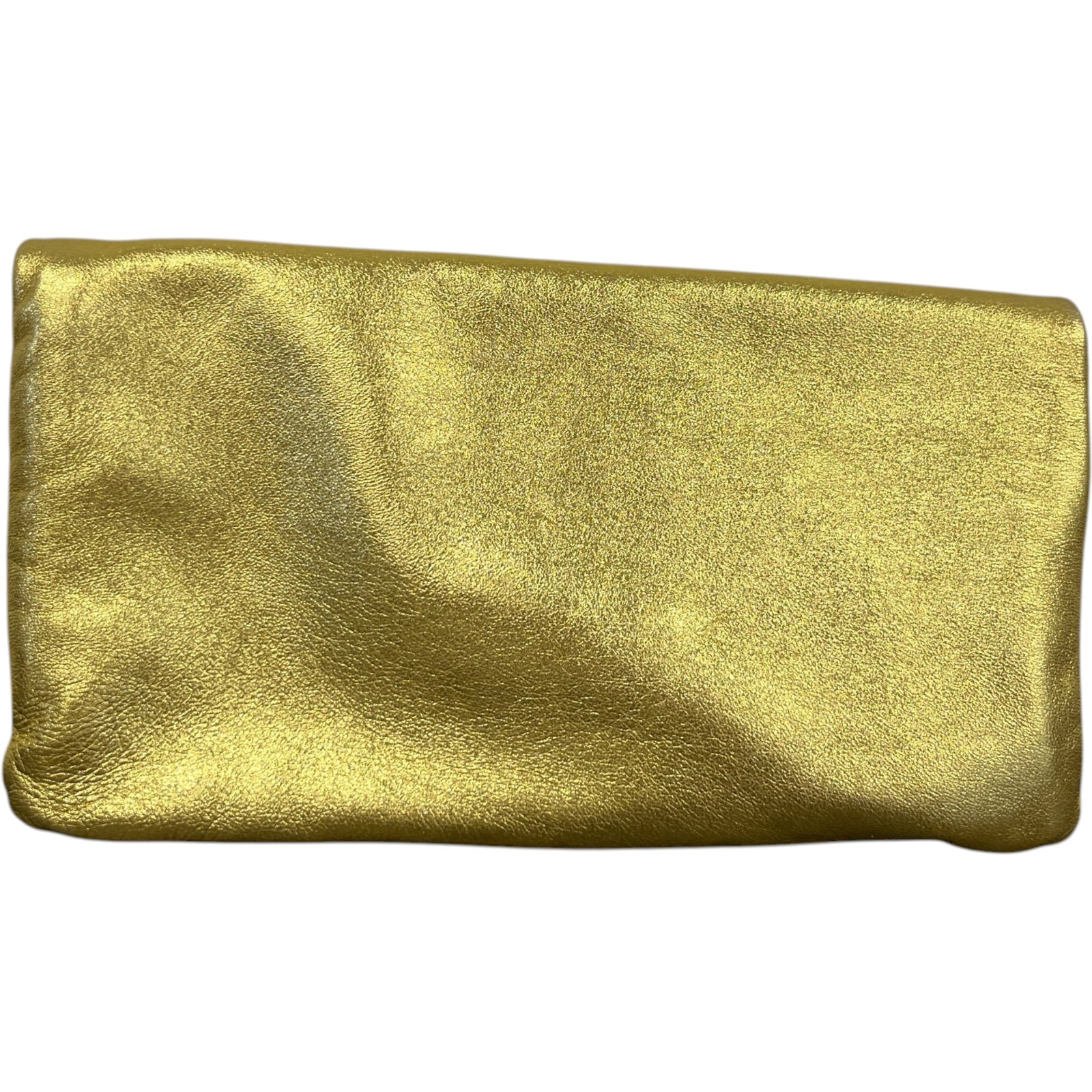 Women's Metallic Envelope Clutch Gold - Photo 2