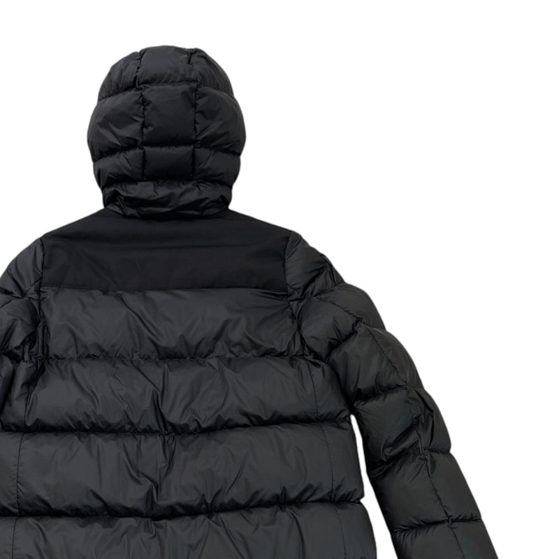Women's Logo Patch Down Jacket Black Size S