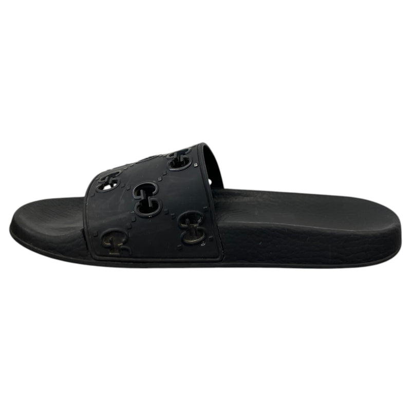 Women's GG Supreme Slides Black Size UK 6 / EU 39