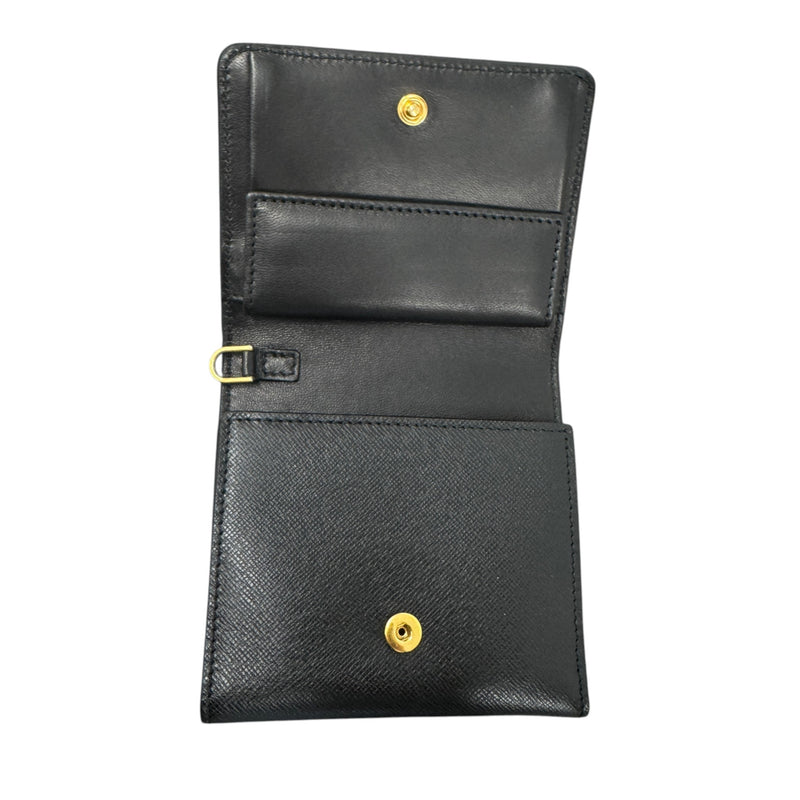 Women's Logo Print Purse Black