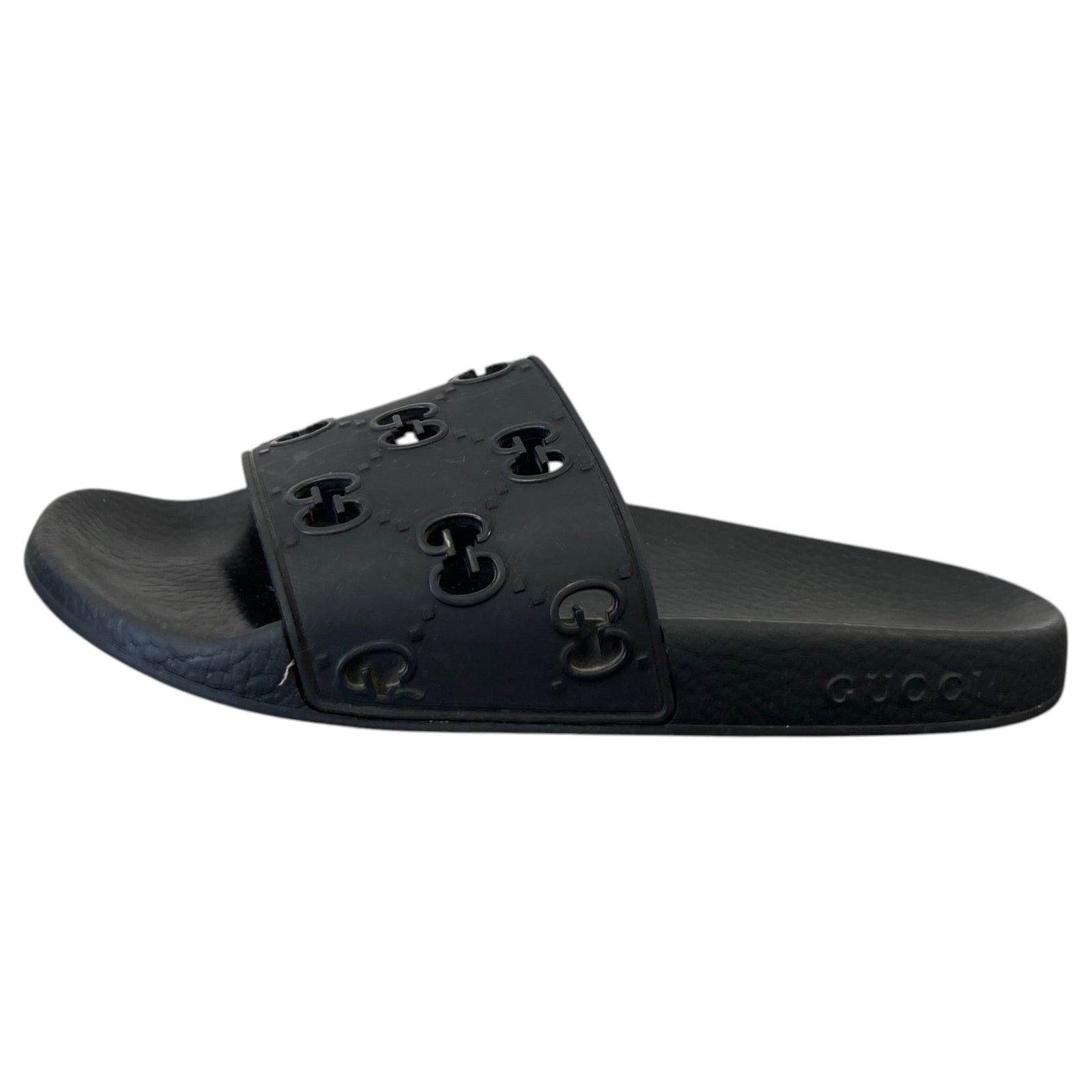 Women's GG Supreme Slides Black Size UK 6 / EU 39 - Photo 5