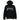 Men's Embroidered Hood Logo Hoodie Grey Size L
