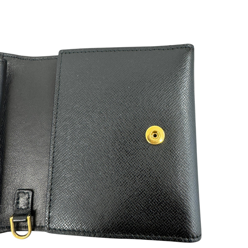 Women's Logo Print Purse Black