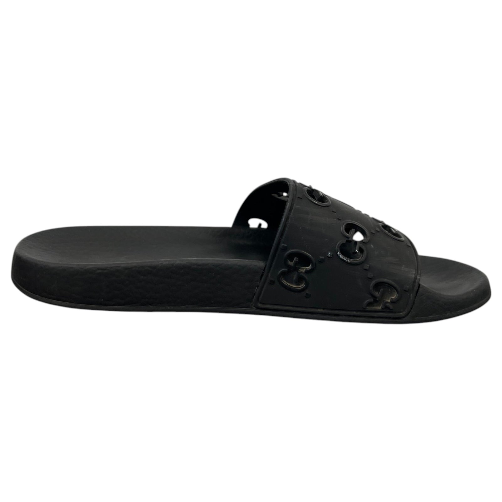 Women's GG Supreme Slides Black Size UK 6 / EU 39 - Photo 4