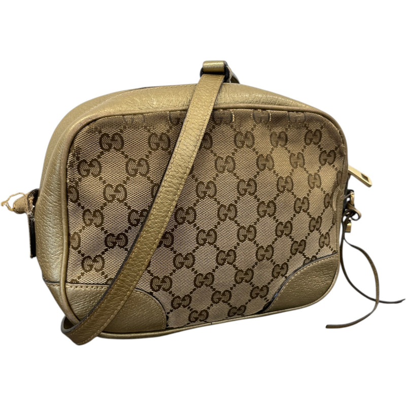 Women's Bree Gg Canvas Crossbody Bag Gold