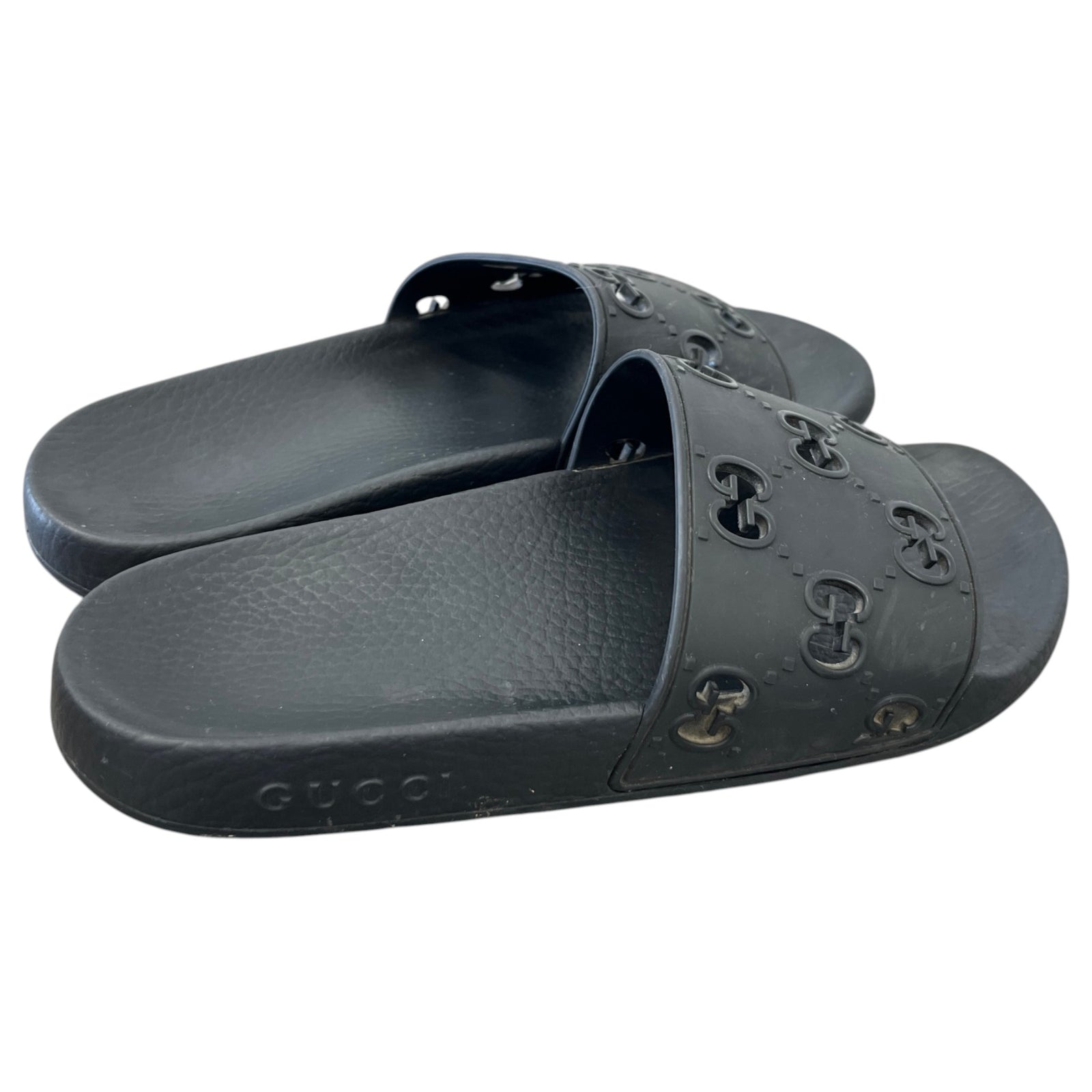 Women's GG Supreme Slides Black Size UK 6 / EU 39 - Photo 8