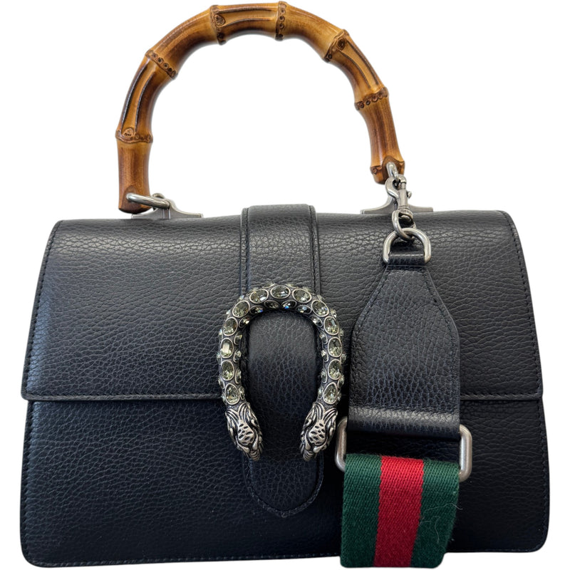 Women's Dionysus Bamboo Top handle Handbag Navy