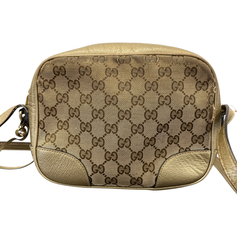 Women's Bree Gg Canvas Crossbody Bag Gold