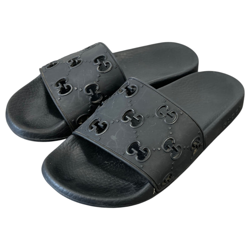 Women's GG Supreme Slides Black Size UK 6 / EU 39