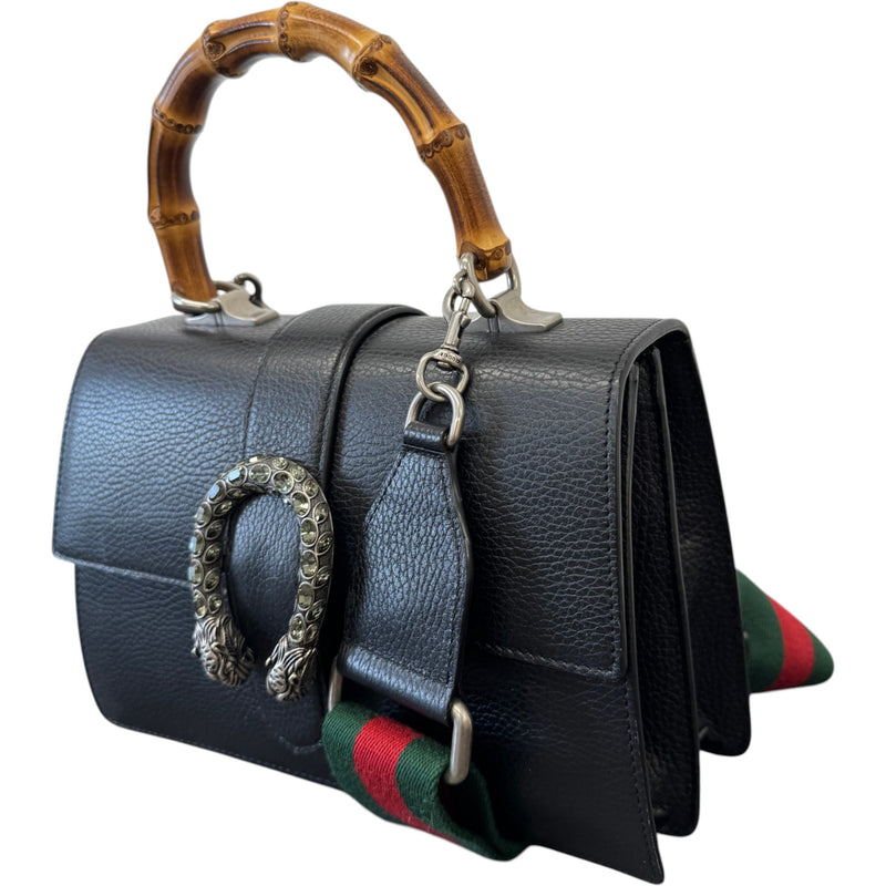 Women's Dionysus Bamboo Top handle Handbag Navy