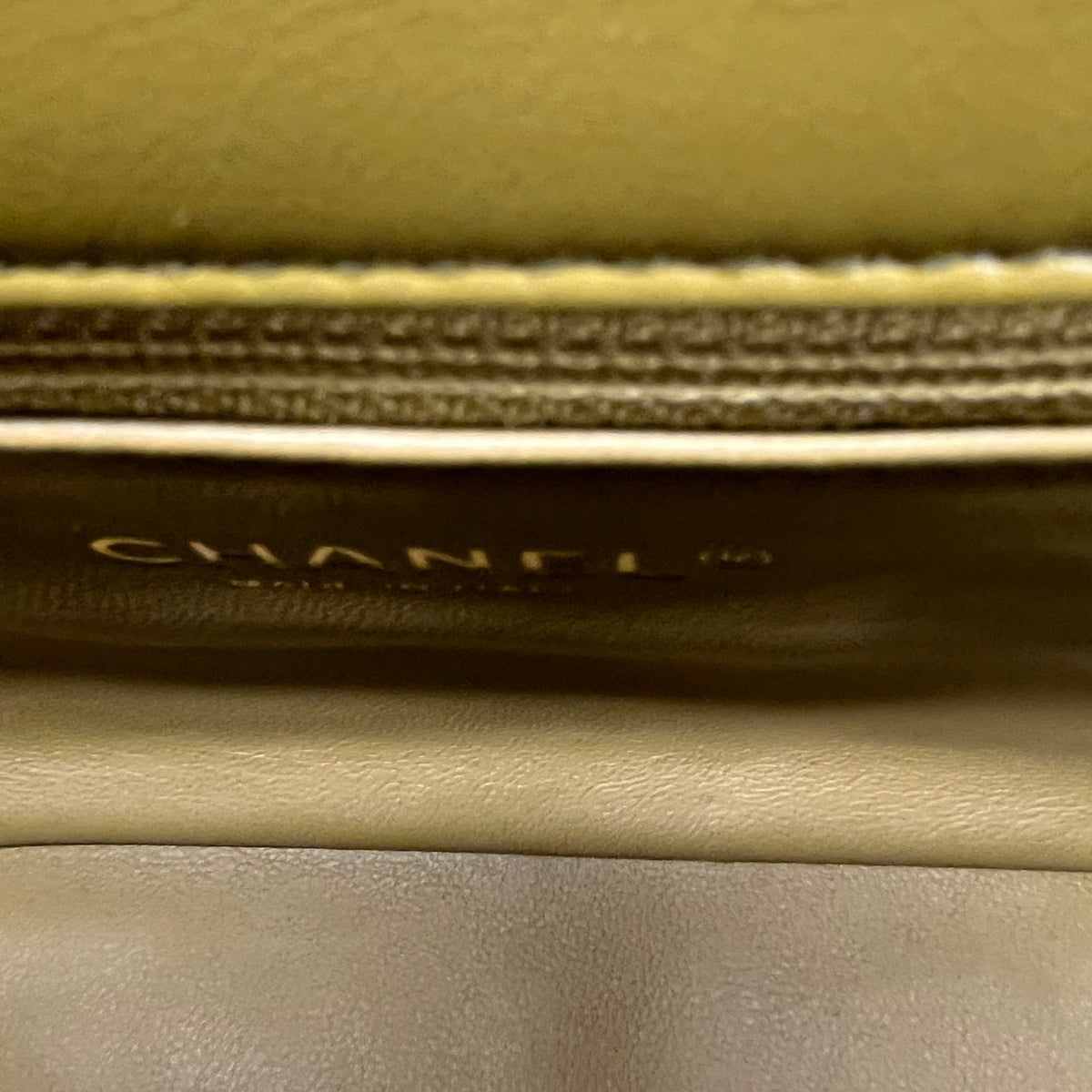 Women's Top Handle Mini Rectangle Gold Cap Handbag Green - Photo 15