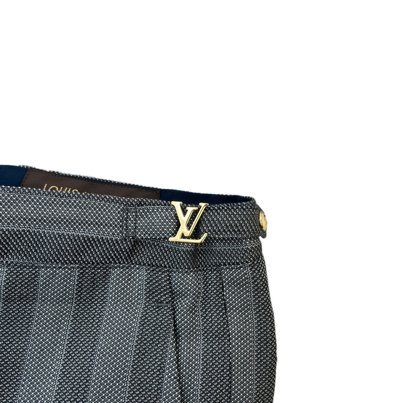 Men's Lv Striped Trousers Grey Size IT 44 / UK 28