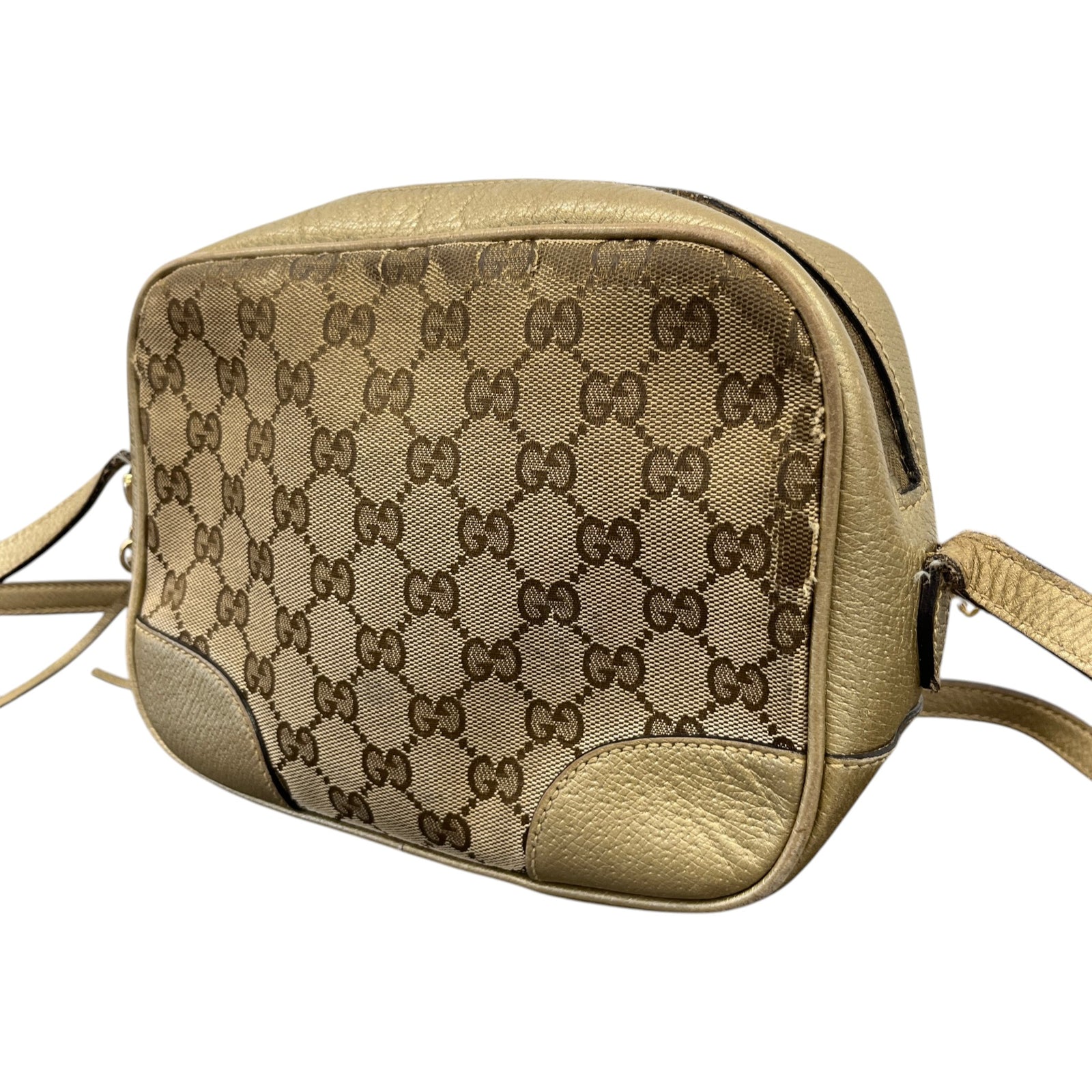Women's Bree Gg Canvas Crossbody Bag Gold - Photo 9