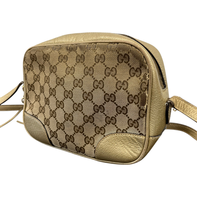 Women's Bree Gg Canvas Crossbody Bag Gold