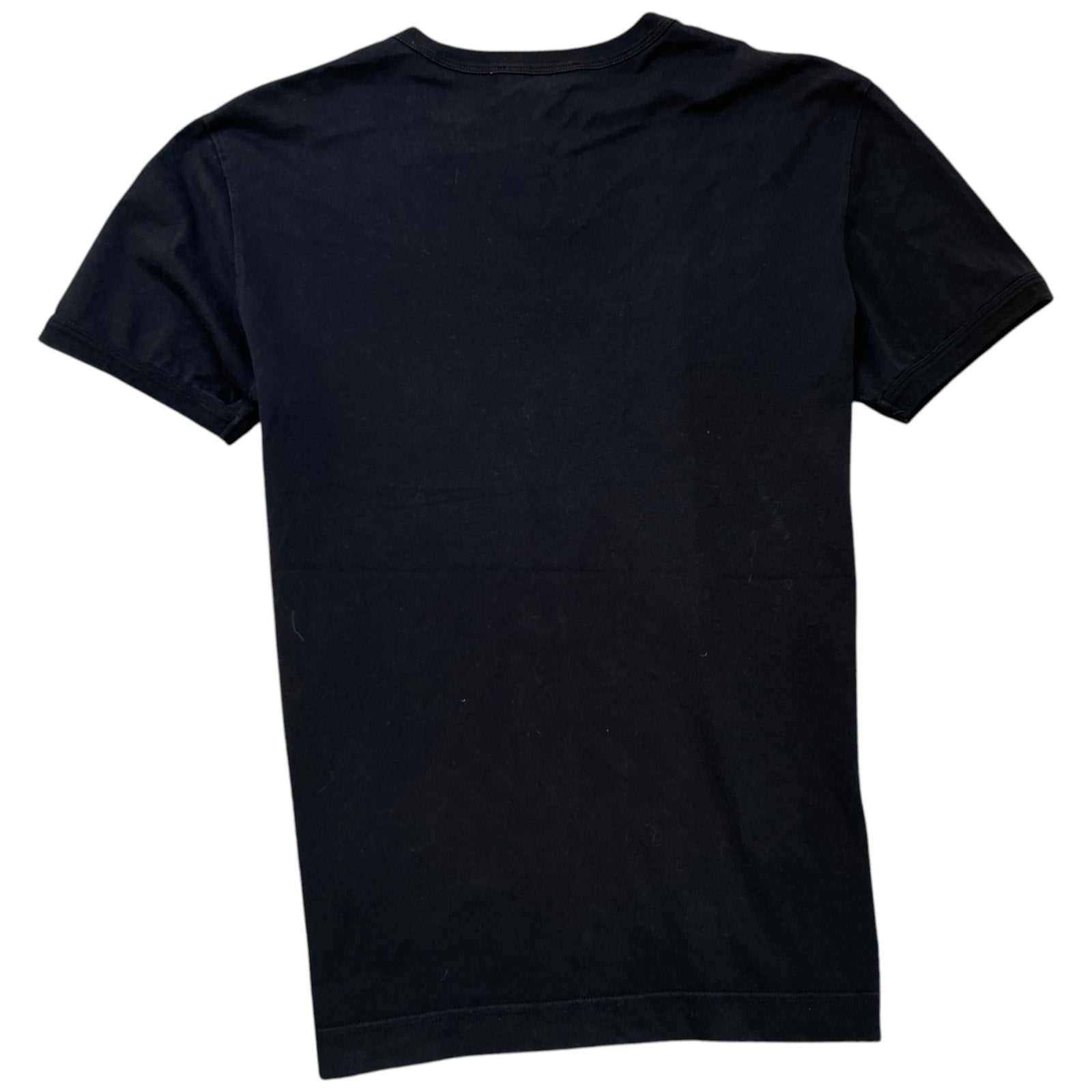 Men's Embroidered Logo T-Shirt Black Size IT 46 / UK S - Photo 2