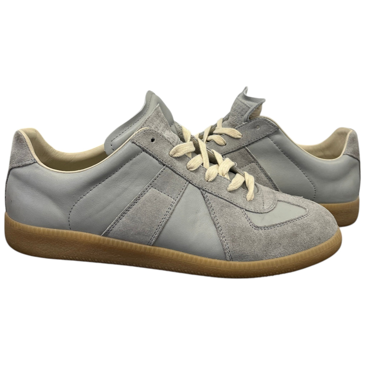 Men's Replica Low Trainers Grey Size UK 7 / EU 41 - Photo 3
