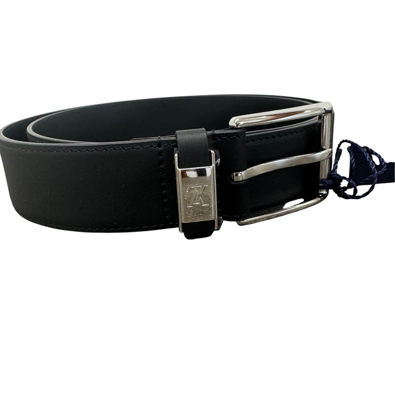 Men's LV Buckle Belt Black Size 40"