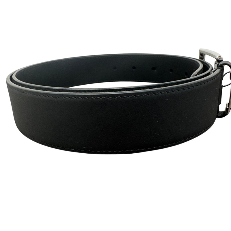 Men's LV Buckle Belt Black Size 40"