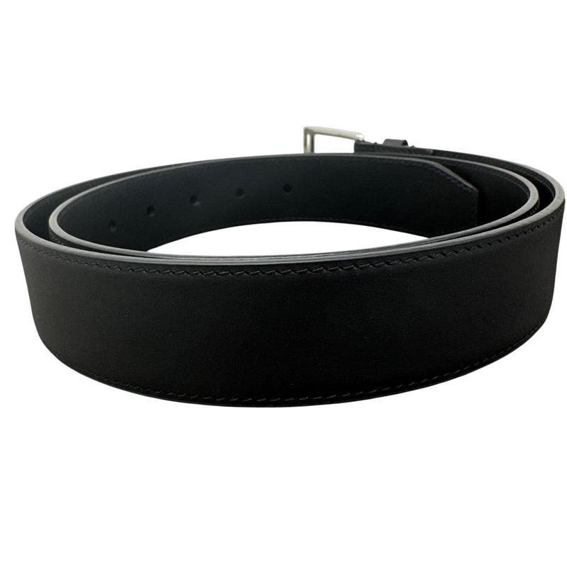 Men's LV Buckle Belt Black Size 40"