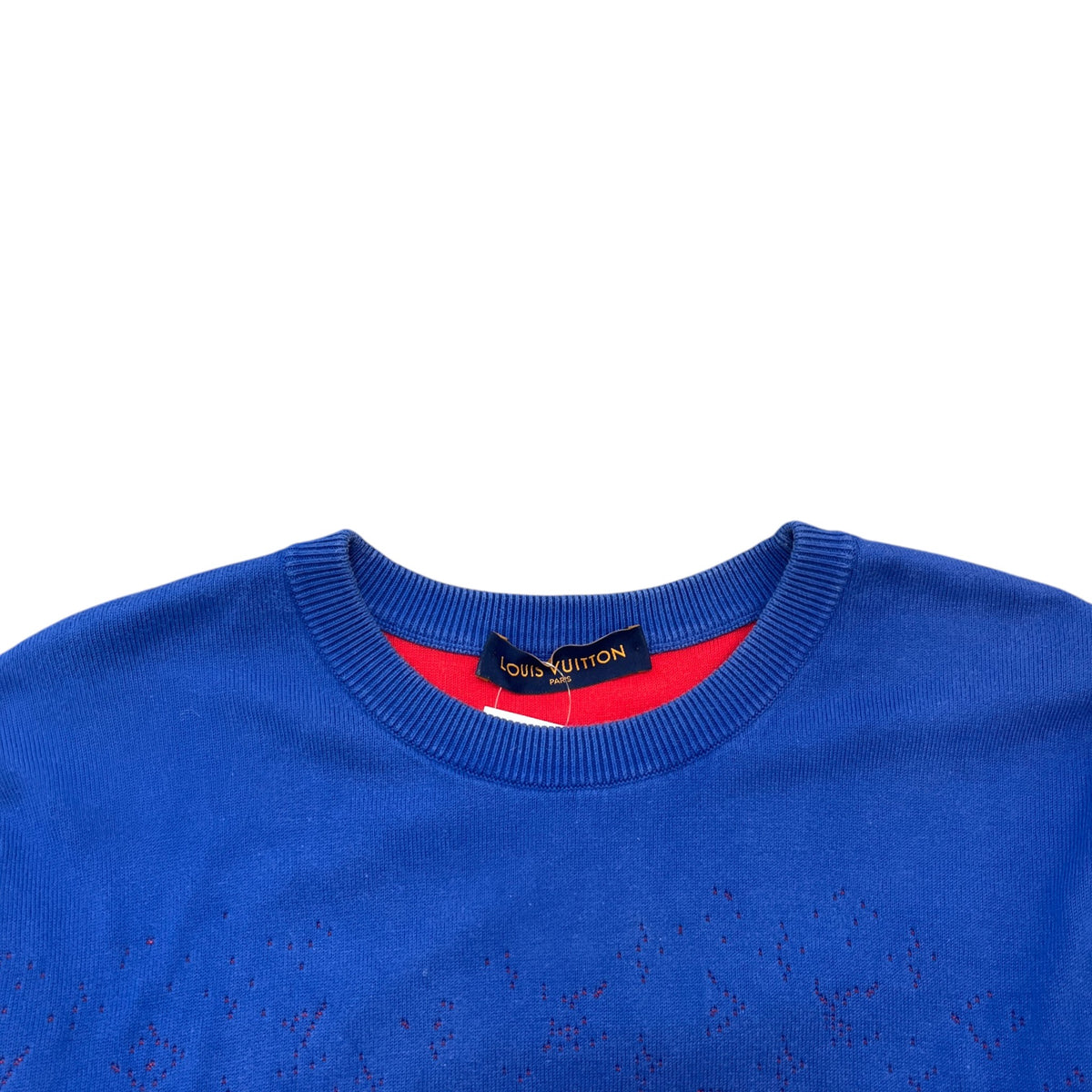 Men's Monogram Gradient Sweatshirt Blue Size L - Photo 5
