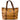 Women's Small Toni Top Zip Handbag Brown