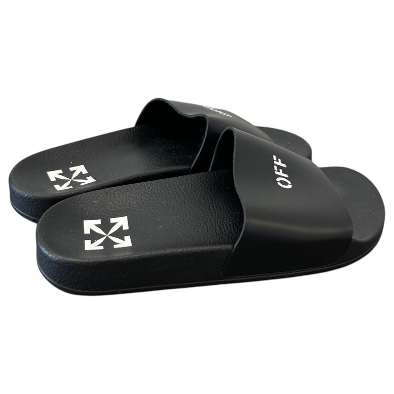Men's Pool Slides Black Size UK 7 / EU 41