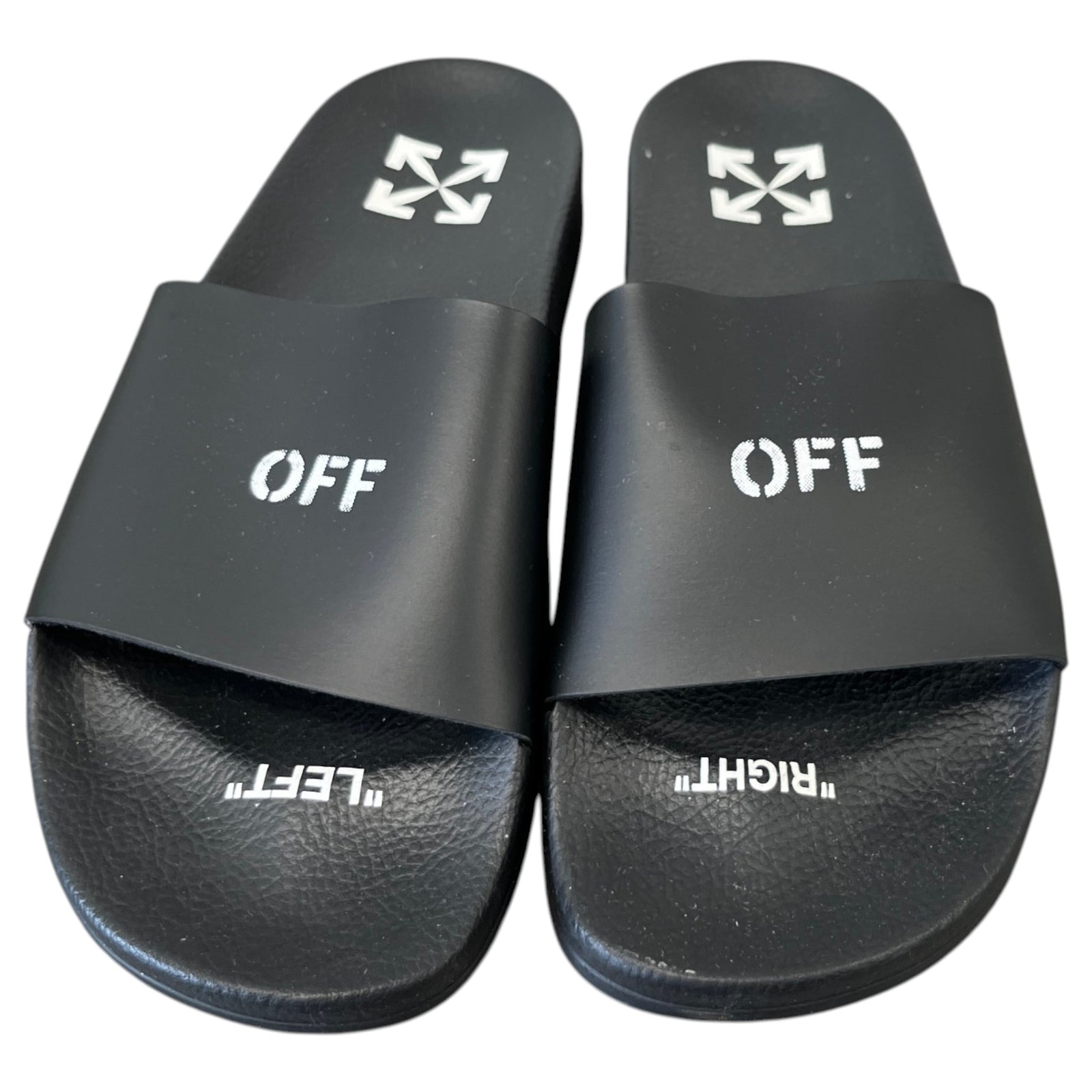 Men's Pool Slides Black Size UK 7 / EU 41 - Photo 6
