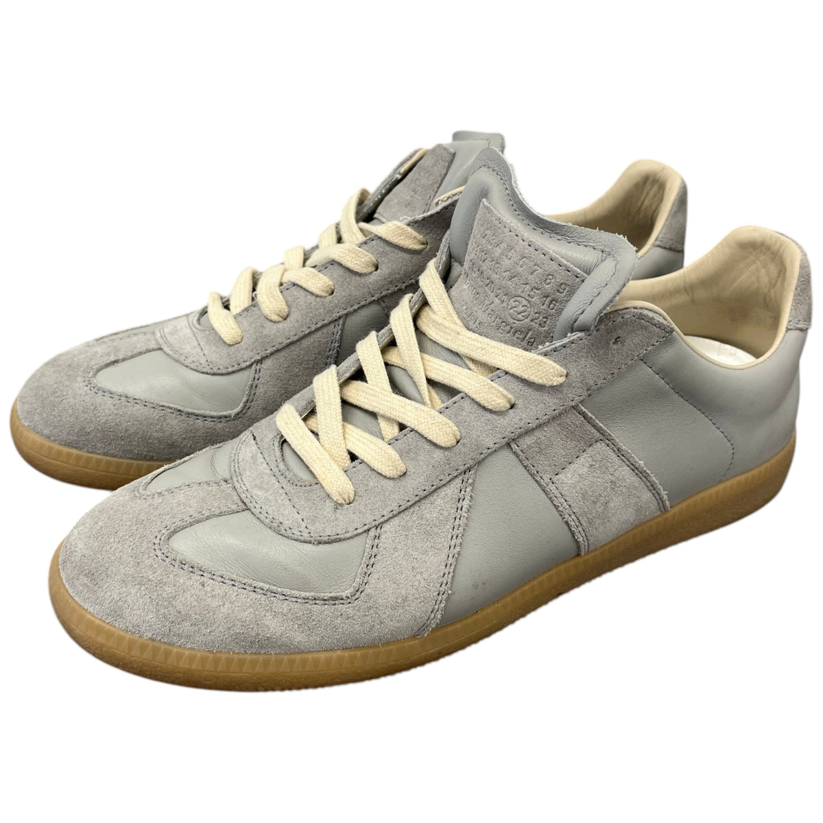 Men's Replica Low Trainers Grey Size UK 7 / EU 41 - Photo 9