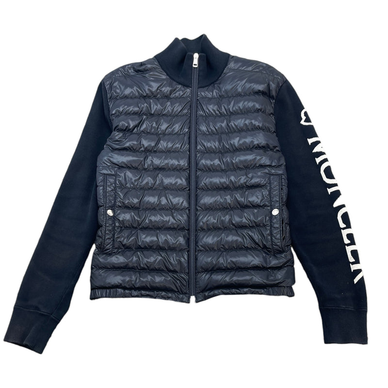 Men's Cardigan Tricot Jacket Navy Size L