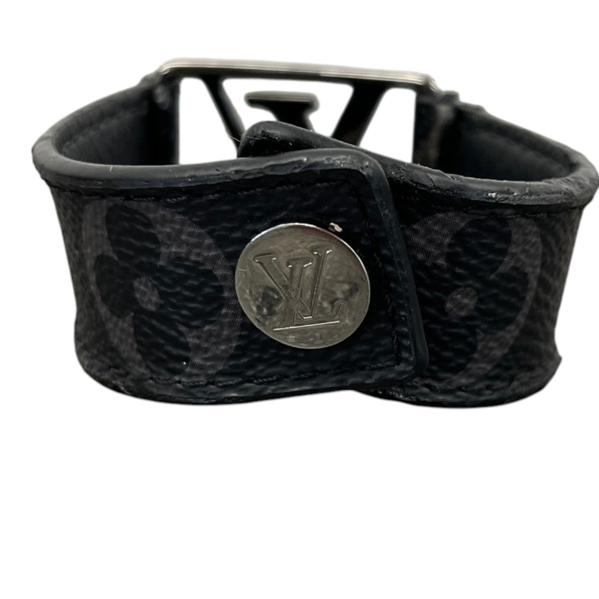 Men's Monogram Eclipse Hockenheim Bracelet Black - Photo 2
