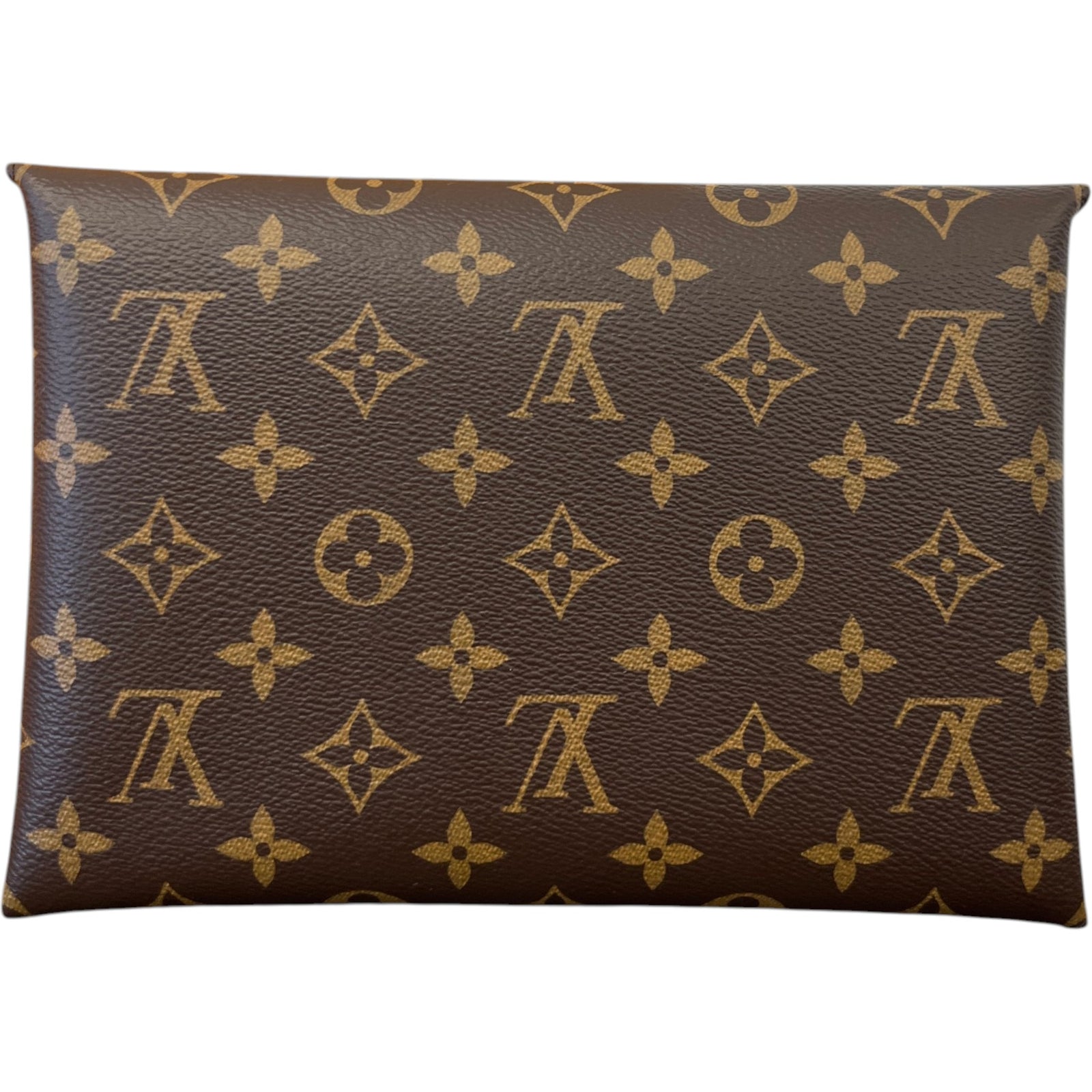 Women's Monogram Kirigami Pochette 3-Piece Set Pouch Brown - Photo 3
