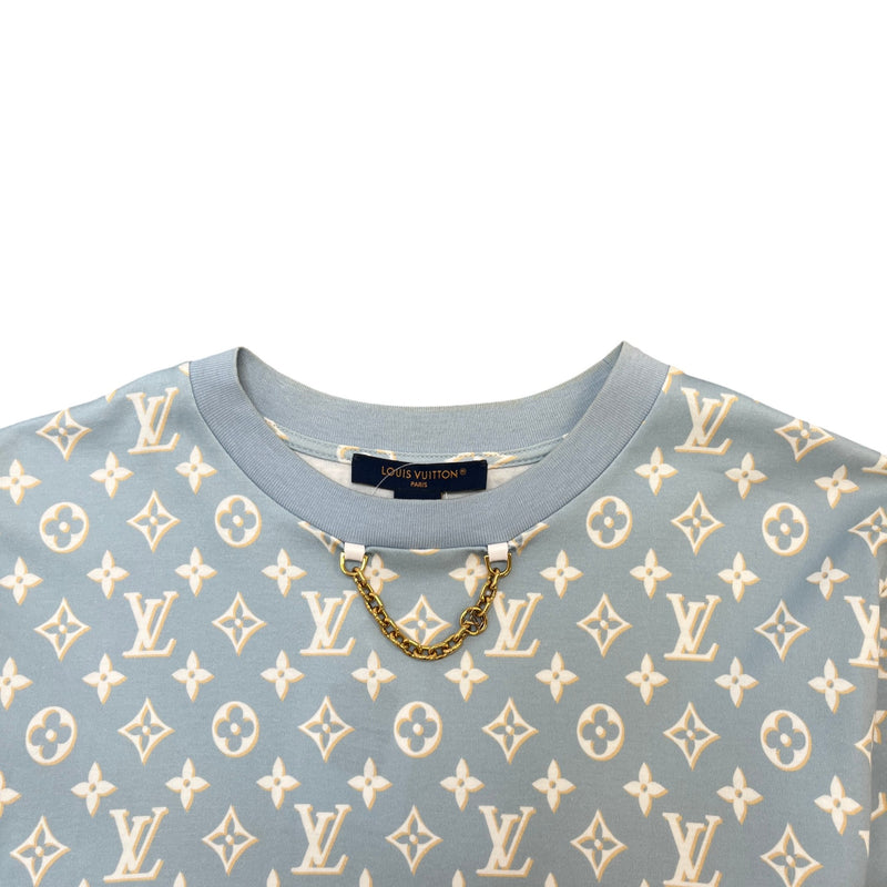 Women's 2023 Monogram Mini Dress Blue Size M / UK 10
