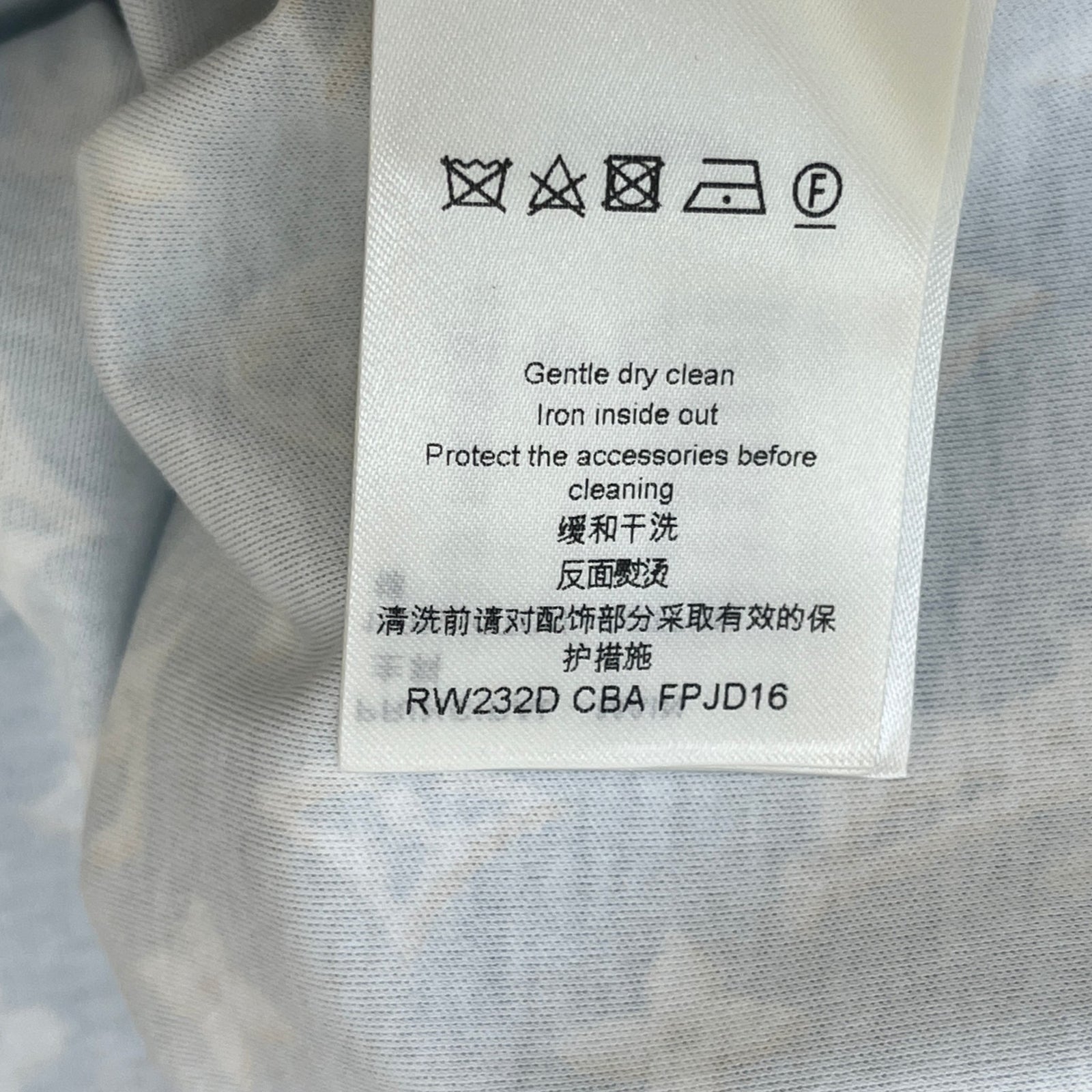 Women's 2023 Monogram Mini Dress Blue Size M / UK 10 - Photo 7