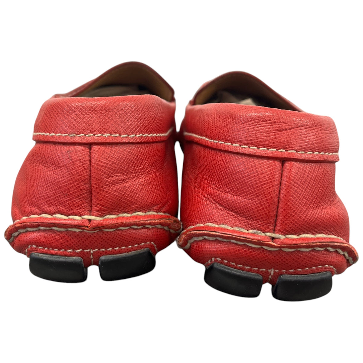Men's Driver Loafers Red Size UK 9 / EU 43 - Photo 7