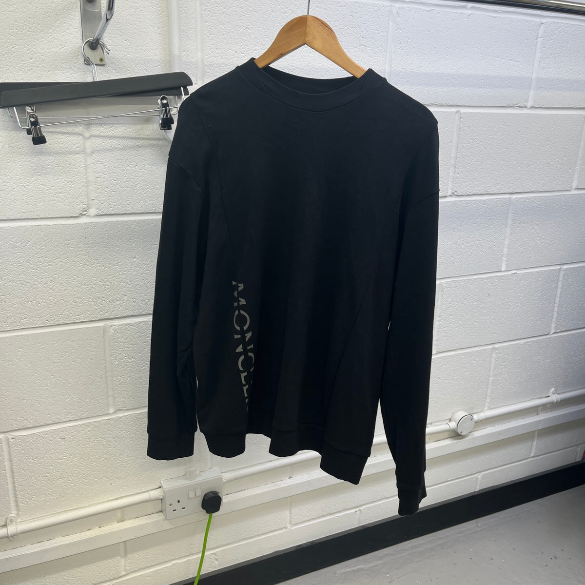 Men's Maglia Sweatshirt Black Size XL - Photo 9