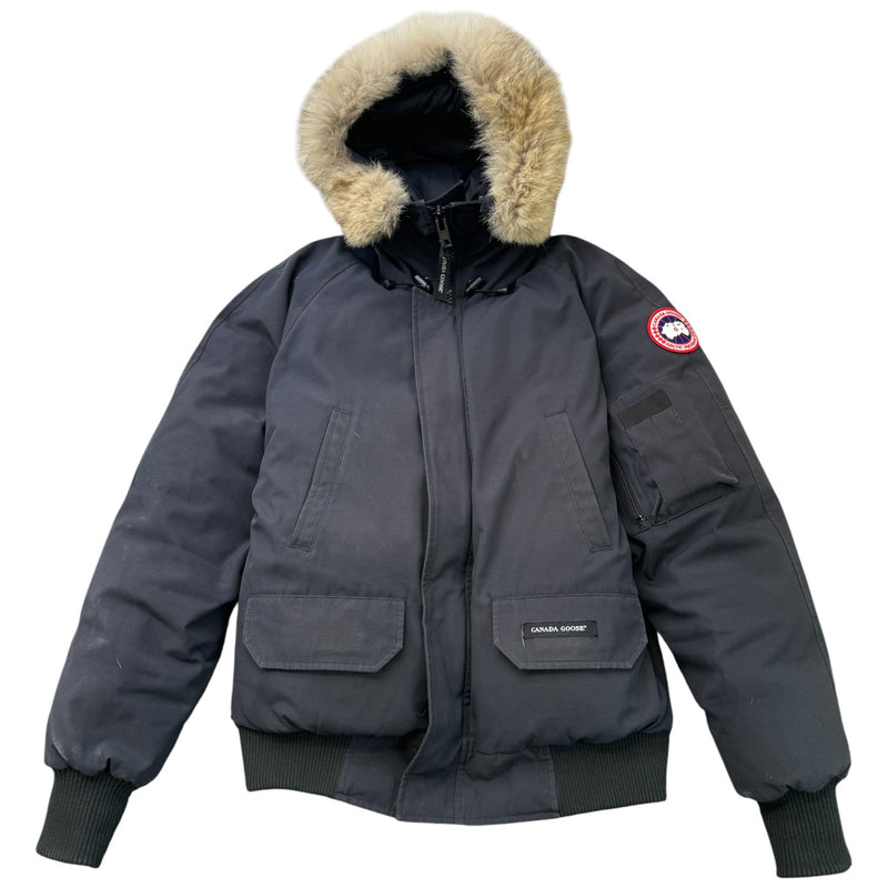 Men's Chilliwack Bomber Down Jacket Grey Size S