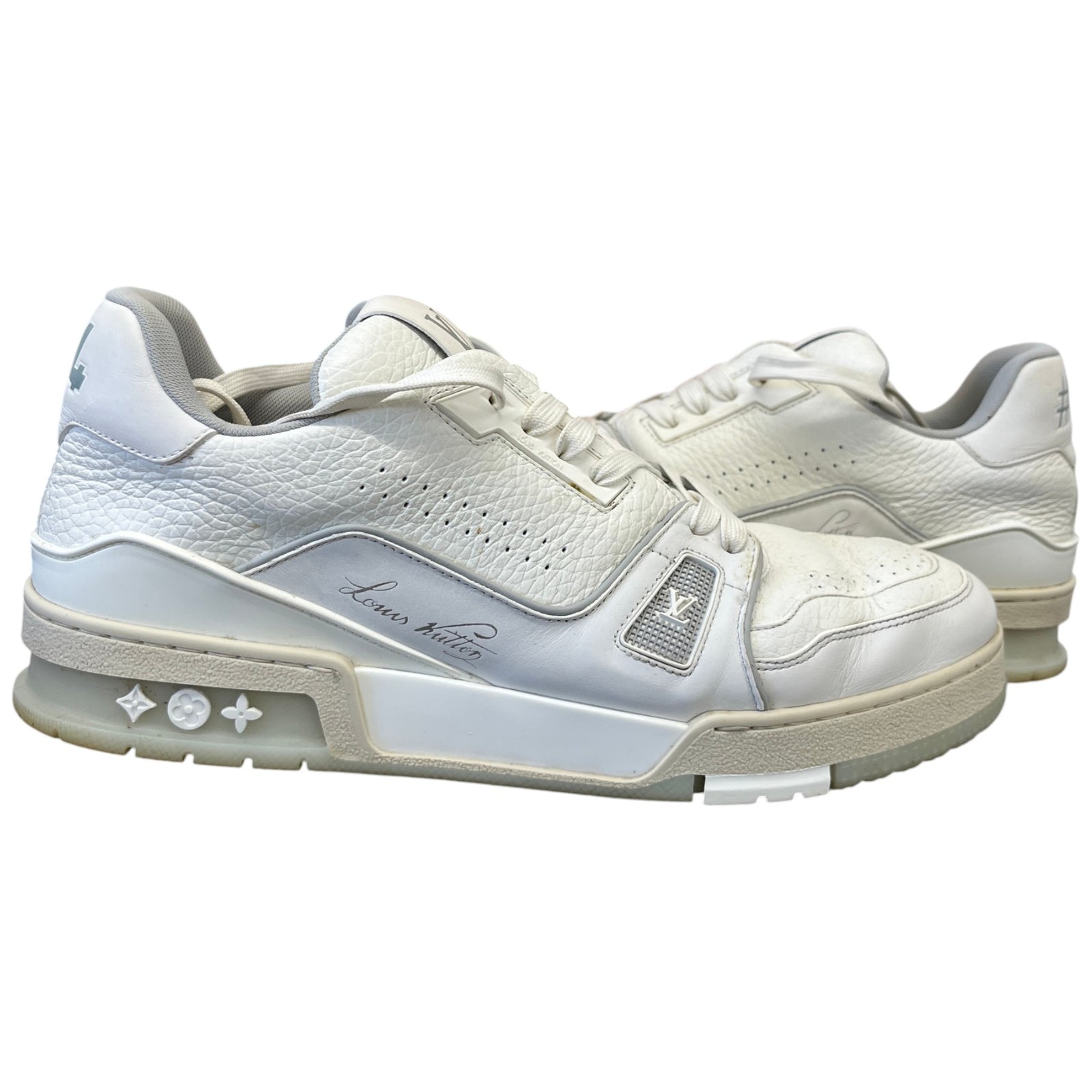 Men's LV Low Trainers White Size UK 9 / EU 43 - Photo 3