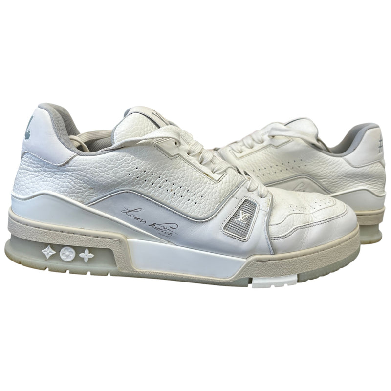 Men's LV Low Trainers White Size UK 9 / EU 43