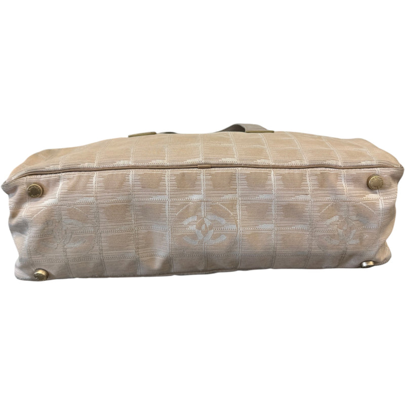 Women's Travel Line Bowler Handbag Beige