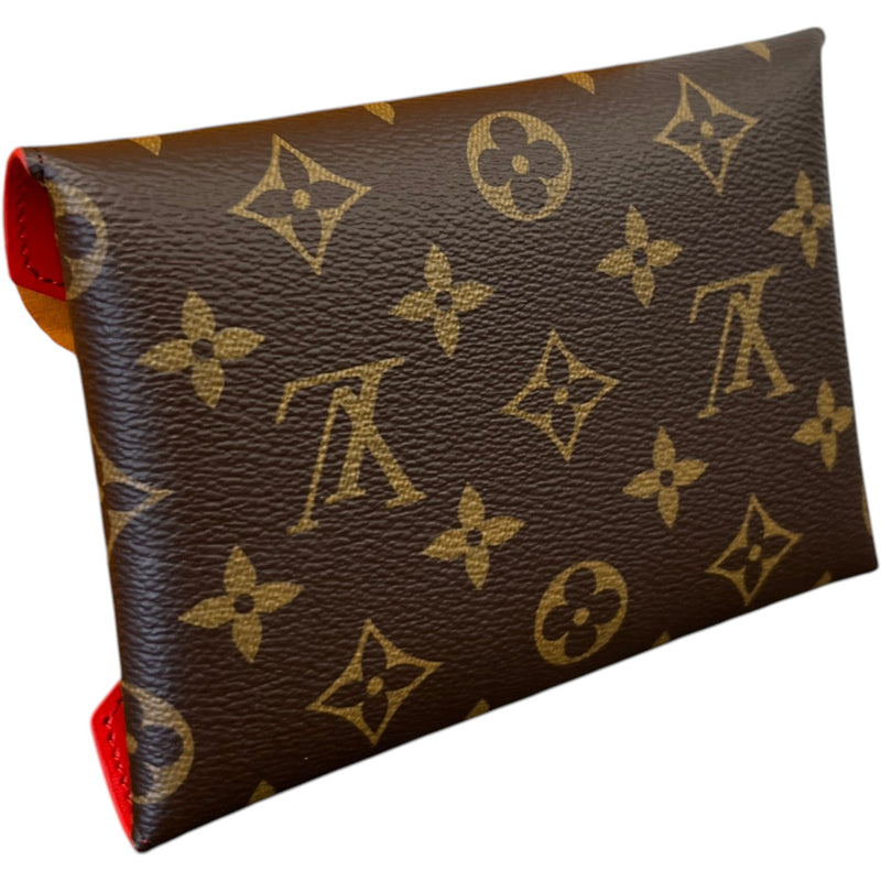 Women's Monogram Kirigami Pochette 3-Piece Set Pouch Brown